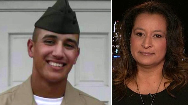 Military mom blasts handling of trial for son's killer