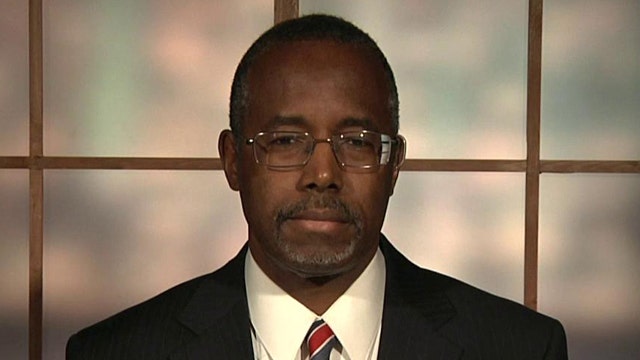 Dr. Carson on tough talk from WH after Gaza school attack