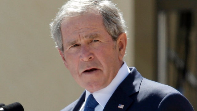 Former President George W. Bush has stent inserted