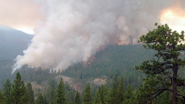 13 wildfires rage across drought-stricken California