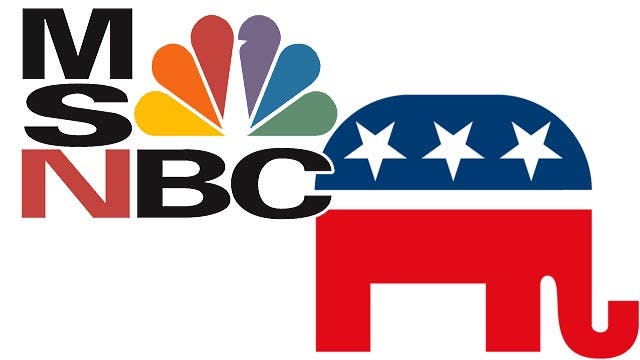 MSNBC bashes GOP? What about Fox?