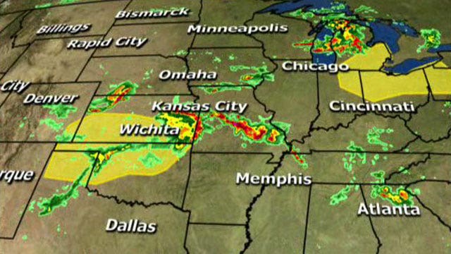 National forecast for Wednesday, August 7