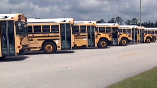 Two school buses stolen from Fla. parking garage