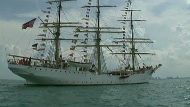 Chicago's Navy Pier hosts historic tall ships event