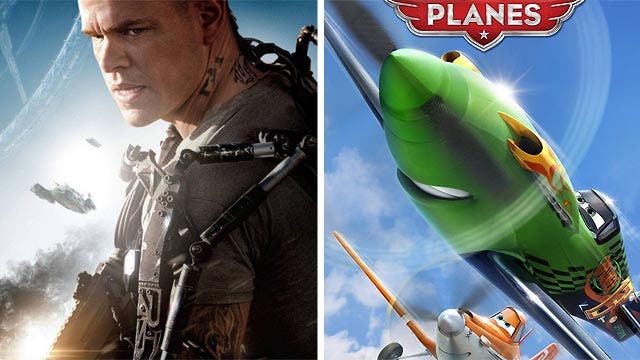 Will 'Elysium' soar this weekend while 'Planes' crashes?
