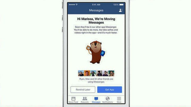 Privacy concerns over new Facebook messenger app
