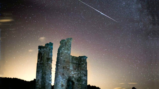 Annual Perseid meteor shower lights up night sky 