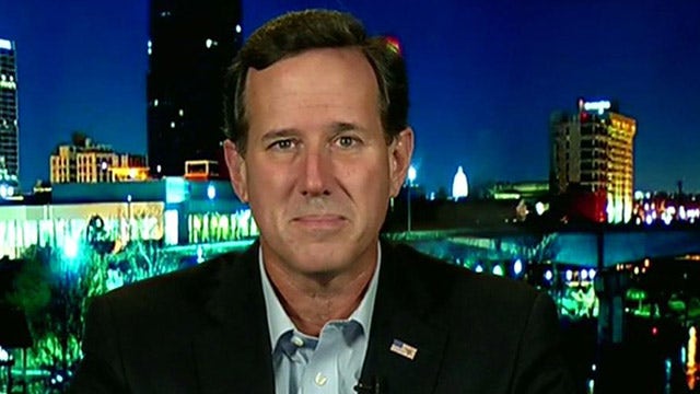 Santorum keeping his options open for 2016?