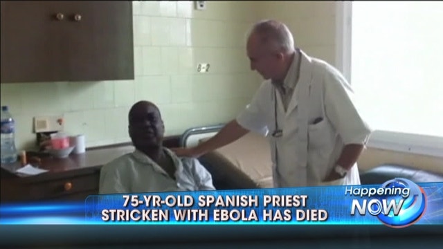 Spanish priest receiving experimental Ebola treatment dies