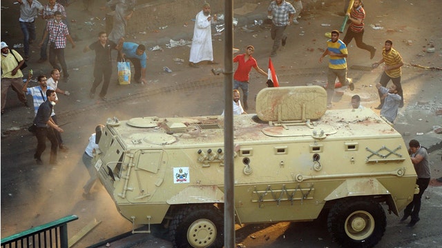 More than 100 killed in deadly clashes across Egypt