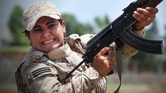 Female Peshmerga have joined battle against Islamic State
