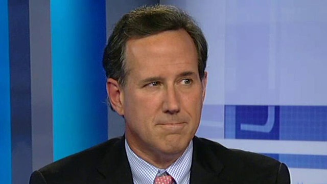 Santorum on Christians under siege