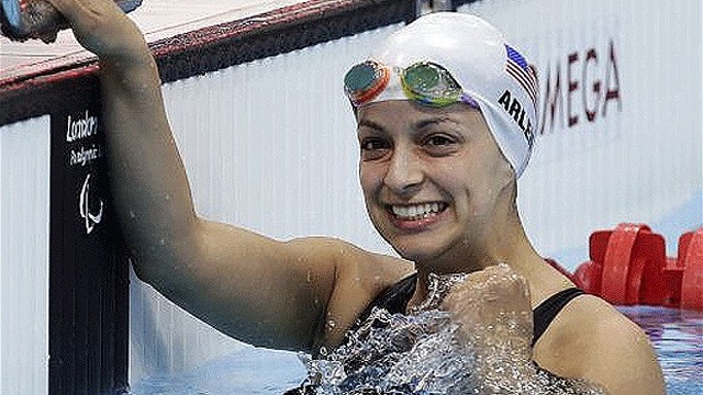 Swimming champ banned from Paralympics