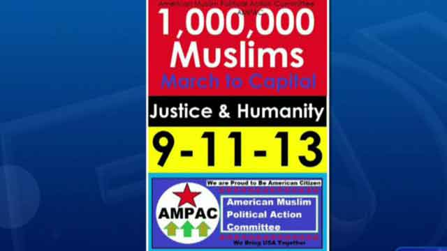 Group plans 'Million Muslim March' on September 11