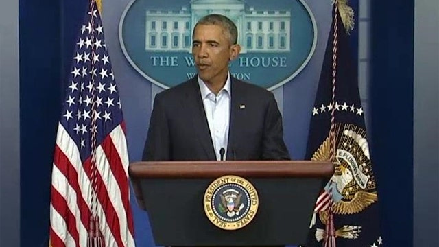 Obama speaks on Iraq and Ferguson, Missouri unrest