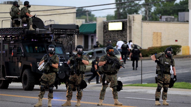 A look at the weapons, police tactics used in Ferguson