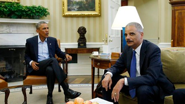 What can Holder do to help in Ferguson?