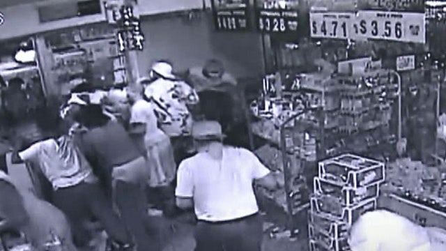 Surveillance video captures looters in Missouri