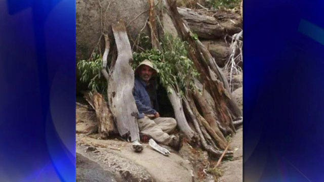 Lost hiker sends SOS message by using pine needles