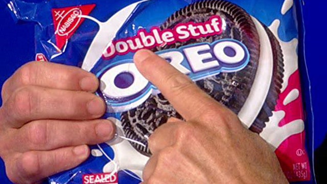 Double Stuf Oreos not that stuffed up?