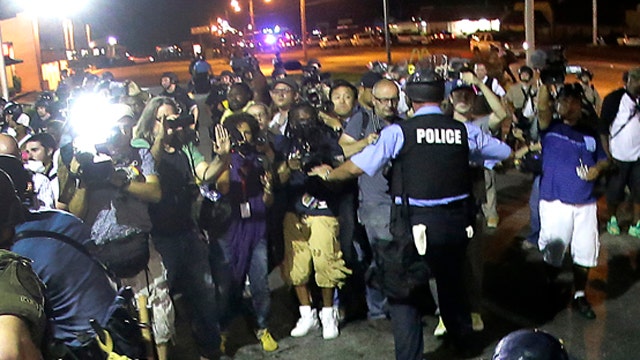 Media reaction to unrest in Ferguson, Obama's response