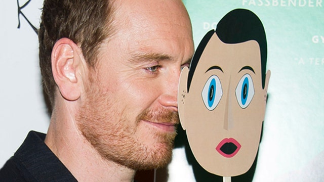 Michael Fassbender has a big head in new indie comedy