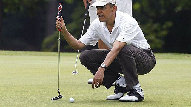 President Obama, golf and the politics of perception