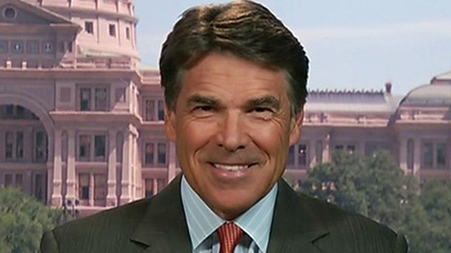 Gov. Perry on DOJ plan to sue Texas over voter ID law