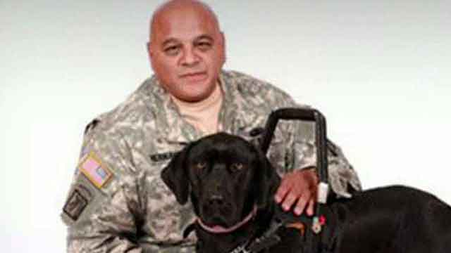 Disabled war hero to sue KFC for turning away service dog