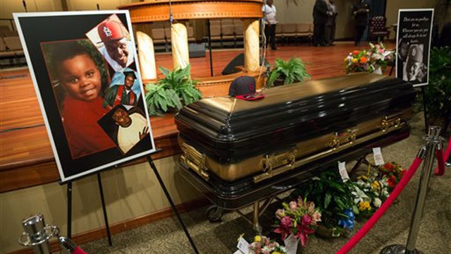Michael Brown remembered at funeral with calls for justice