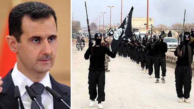Would striking ISIS strengthen Syria's Assad?