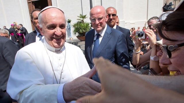Pope Francis calls unsuspecting strangers