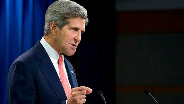 Kerry says Syria chemical attack is undeniable