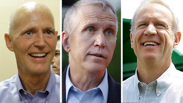 Will Tuesday's primaries impact on Republican momentum?