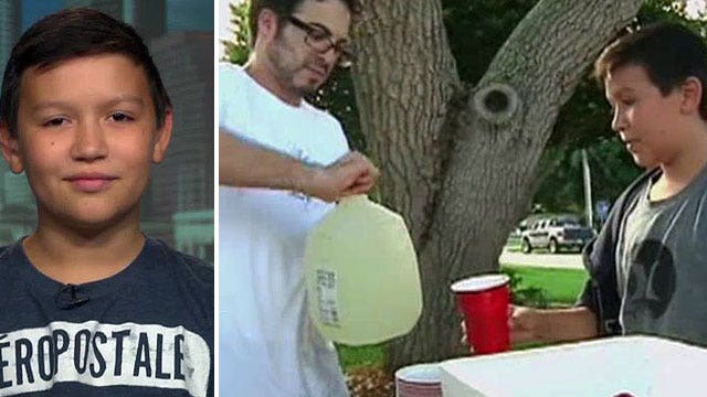 Annoyed neighbor wants police to shut down lemonade stand