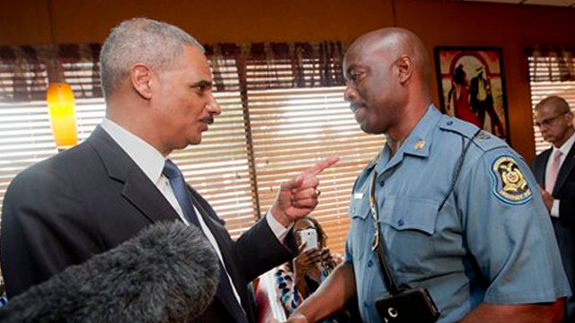  Eric Holder's trip to Ferguson 