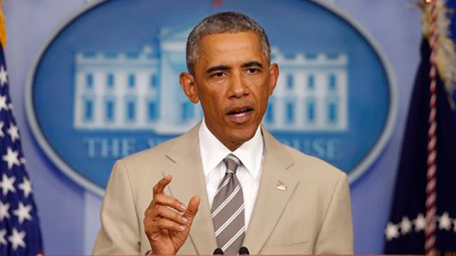 Obama addresses growing crises in Syria, Iraq and Ukraine
