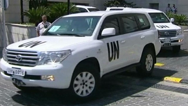 UN weapon inspectors on the move in Syria