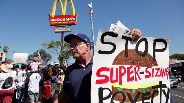 Did fast food workers strike have any impact?