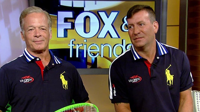Wounded warriors become US Open ballpersons