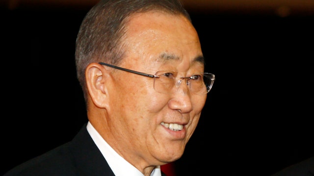 Flashback: Ban Ki-moon discusses global warming in 2013