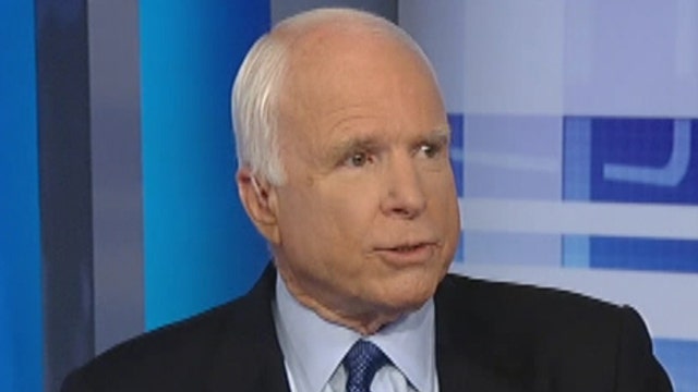 McCain: We're paying price for Obama's leading from behind