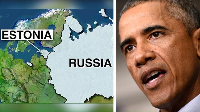 Obama sends message to Putin with stop in Estonia
