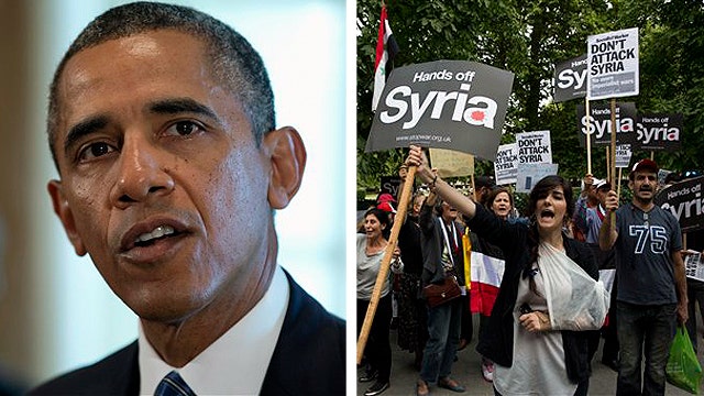 Obama continues to defend military action in Syria