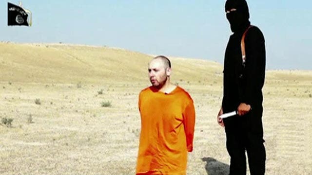 Outcry online to avoid showing Sotloff beheading video