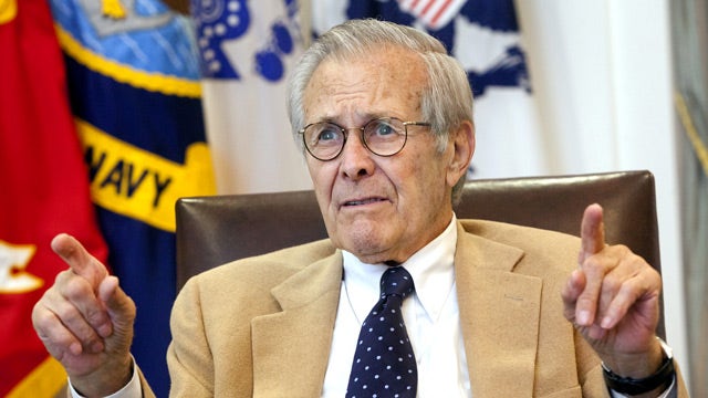 Did President Obama violate 'Rumsfeld's rules' on Syria?