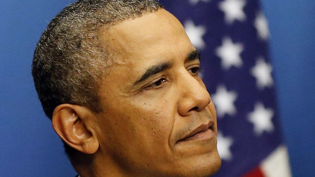 Obama: I did not set red line, world community did
