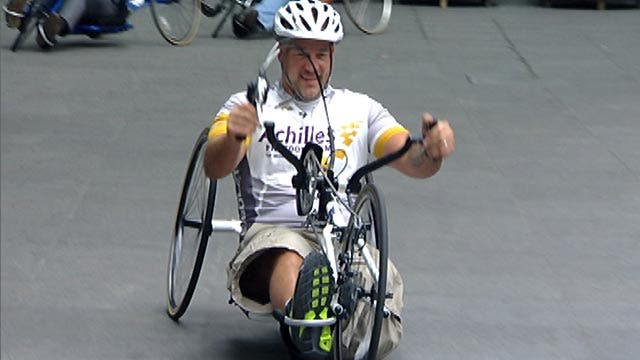 Project to improve handcycles for wounded warrior athletes