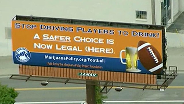 Billboard calls on NFL to stop punishing players for pot