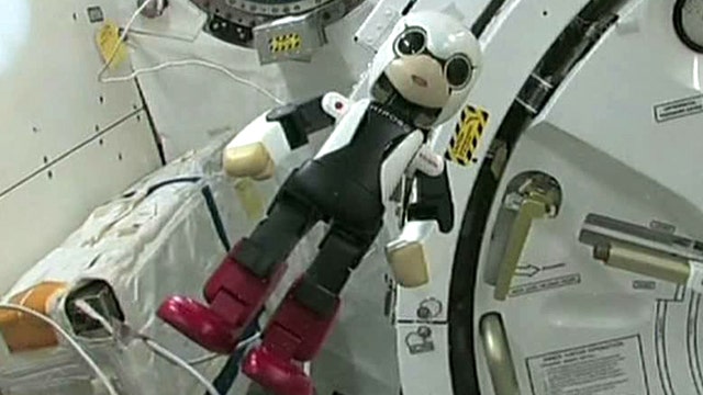 Japan's robot astronaut speaks first words in space
